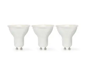 Nedis LED-Lampe GU10 / Spot / 4,5 W / 345 lm / 2700 K / Dimmbar / Warmweiß / Retro-Stil / 3 Stück