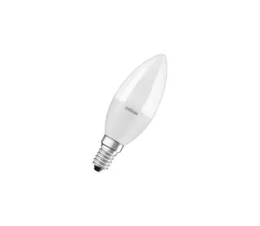 OSRAM LED-Lampe 7W E14 / 806 lm / 2700k / 10000h / 230V / noDIM / F / milchig