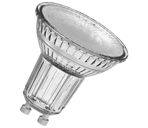 OSRAM LED-Spotlampe GU10 4,3W / 350 lm / 3000K / 10000h / 230V / noDIM / F / klar