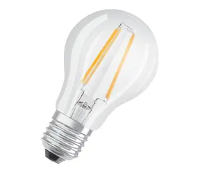 OSRAM LED-Lampe 6,5W E27 / 806 lm / 2700k / 10000h / 230V / noDIM / E / klar