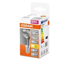OSRAM LED-Lampe STAR 4,3W E14 / 350 lm / 2700k / 15000h / 230V / noDIM / F / klar