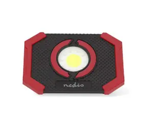 Nedis Arbeitsleuchte / 10 W / Batteriebetrieben / 5 V DC / N/A / Wiederaufladbar / 1000 lm / Leuchtweite: 30 m
