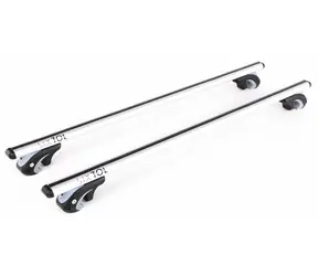 SIXTOL DACHTRÄGER 120 cm / Querträger mit Aluminiumschloss / Tragkraft 90 kg 
