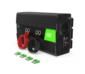 Green Cell Spannungswandler von 12V auf 230V - 1000W/2000W - reiner Sinus