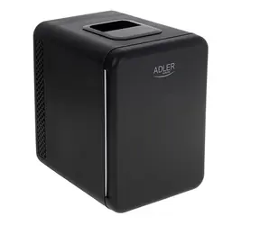 Adler AD 8084 schwarz / Minikühlschrank / 4 l / Wechselstrom 220-240 V & DC 12 V 
