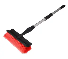 SIXTOL Autopflege-Waschbürste 1 / Teleskop-Durchflussbürste für die Autowäsche / 70-120 cm 