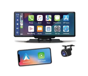 SteelMate L07 Monitor 10" Apple CarPlay Android Auto-Spiegelung, 2K+FHD DVR