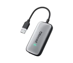 Ottocast Play2Video PLUS grau / Kabelloser Adapter / CarPlay & Android / 4+32 GB