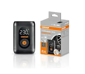 OSRAM Autokompressor TIREinflate 1600 ESSENTIAL / 7,4 V / 7,0 bar / 88 dB / 3 m Kabel