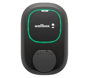 Wallbox Pulsar Max Steckdose / Ladestation für Elektroautos / 22 kW / Typ-2-Steckdose / schwarz