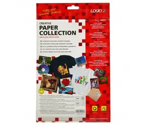 Logo -Selbstklebefolie / transparent / A4 / 125 g/m2 / 1200dpi / für Laserdrucker / 10 Blatt