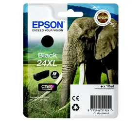 Epson T2431 Originalpatrone 24XL schwarz / Epson Expression PremiumXP-750 und 850 / 10 ml