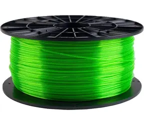 Plasty Mladeč Druckfadenfilament 1,75 PETG transparent grün 1 kg