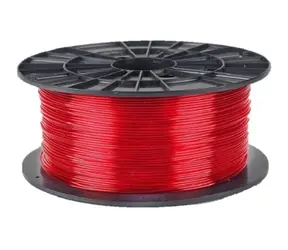 Plasty Mladeč Druckfadenfilament 1,75 PETG transparent rot 1 kg