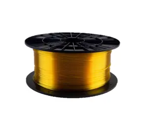 Plasty Mladeč Druckfadenfilament 1,75 PETG transparent gelb 1 kg