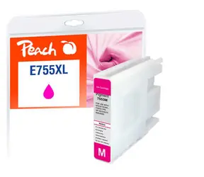 Peach T7553 755XL kompatible Kartusche lila / für WorkForce Pro WF-8090 DW Serie / 70 ml