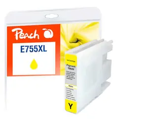 Peach T7554 755XL kompatible Kartusche gelb / für WorkForce Pro WF-8090 DW Serie / 70 ml