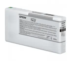 EPSON originální cartridge T9137 světlá černá