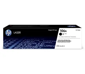 HP 106A Original Toner Schwarz / für HP Laser 107a & 107w & HP Laser MFP 135a & 135w / 1.000 Seiten 