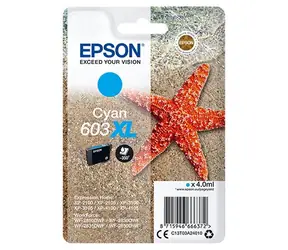 Epson Singlepack 603XL Cyan Originalkartusche / 4 ml / für WF-2850DWF | XP-3100 | XP-2100