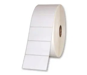 ZEBRA Z-Ultimate 3000T PE-Etiketten 102 x 51 mm (1 Rolle) / Rolle 127 mm / Rolle 25,4 mm / 1370 Stück / Packung 1 Rolle