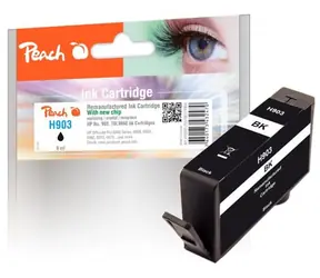 Peach Alternativkartusche T6L99AE HP 903 schwarz / 11 ml 