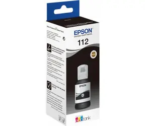 Epson Originaltinte Nr. 112 schwarz / für EcoTank L6490 & L6460 / 7.500 Seiten