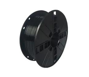 Gembird 3DP-PETG1.75-01-BK Filament PETG schwarz / Schnur für 3D-Drucker / PETG / 1,75 mm / 1 kg