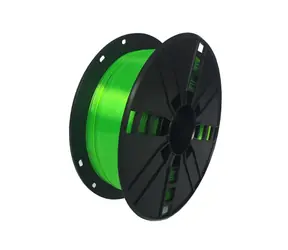 Gembird 3DP-PETG1.75-01-G Filament PETG grün / Schnur für 3D-Drucker / PETG / 1,75 mm / 1 kg