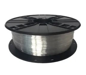 Gembird 3DP-PETG1.75-01-NAT Filament PETG transparent / Schnur für 3D-Drucker / PETG / 1,75 mm / 1 kg
