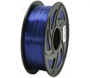 Xtendlan PETG-Filament transparent-blau / Schnur für 3D-Drucker / PETG / 1,75 mm / 1 kg 