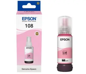 EPSON 108 EcoTank originální inkoust světlá-fialová