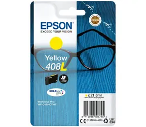 Epson DURABrite Ultra 408L XL gelb / für WF-C4810DTWF / 21,6 ml
