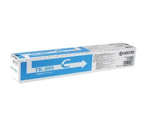 Kyocera TK-895C Toner blau / für FS-802x / Reichweite bis zu 6.000 Seiten