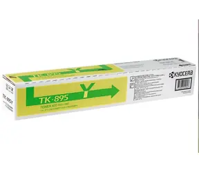 Kyocera TK-895Y Toner gelb / für FS-802x / Reichweite bis zu 6.000 Seiten