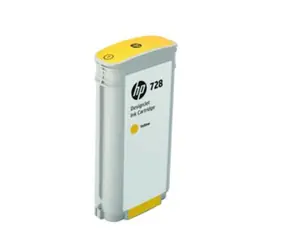 HP F9J65A Originalpatrone 728 (130 ml) gelb / DesignJet T730&T830 / 130 ml