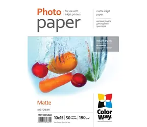 Colorway Fotopapier 10x15 (matt) - 190g/m2 50 Stk