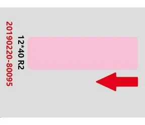 Niimbot Etiketten 12x40mm für D11 und D110 rosa