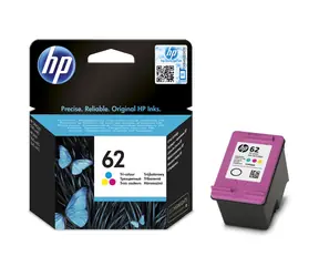 HP C2P06A originální cartridge 62 tříbarevná 