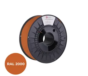 C-tech Premium Line Filament PLA gelb-orange | RAL2000 | 1,75 mm | 1 kg