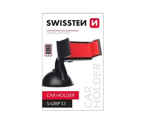 Swissten S-GRIP S1 schwarz / Autohalterung für 3,5" - 6,0"