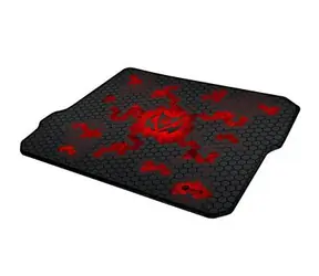 C-tech ANTHEA CYBER RED / Gaming-Mauspad / 320x270x4mm / genähte Kanten