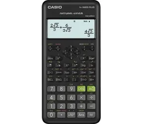Casio FX 350 ES PLUS 2E schwarz / Schulrechner / zwölfstellig