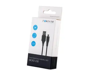 Forever Datenkabel TFO microUSB 3M schwarz