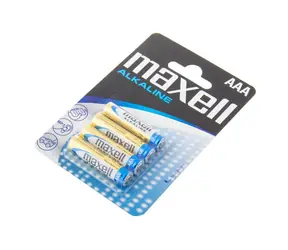 Maxell Alkaline Nicht wiederaufladbare Batterie AAA / 4 Stück / Blister