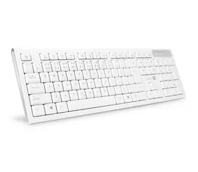 Connect IT CKB-3010-CS weiß / Kabellose Tastatur / Low-Profile-Tasten / schlankes Design / CZ + SK-Layout