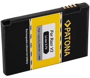 Patona Akku für Motorola Razr V3 / 850mAh / 3,7V / Li ION 
