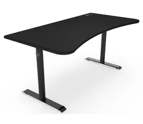Arozzi ARENA Gaming Schreibtisch schwarz / L: 160cm / B: 71-82cm / H: 71-81cm