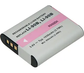 T6 Power Akku Olympus Li-90B / 900mAh / schwarz