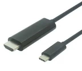 PremiumCord Konverter USB 3.1 (USB-C) zu HDMI / Auflösung 4K / 2K@60Hz / Kabel 1,8m
